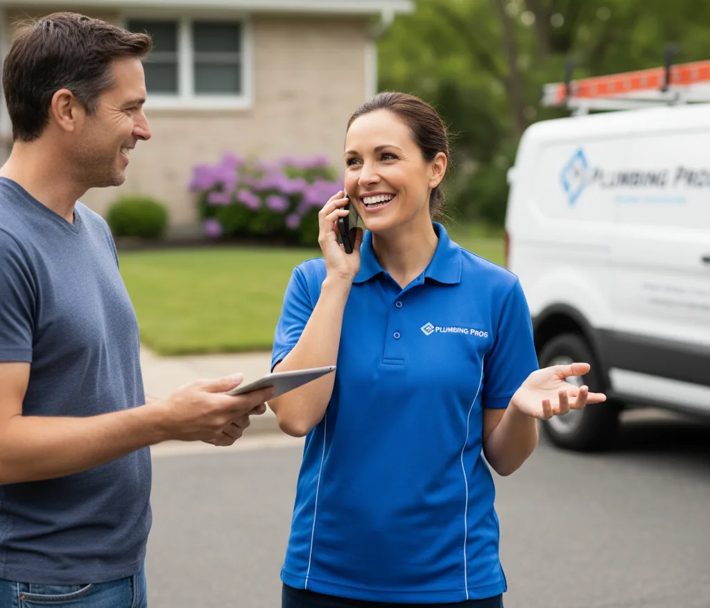 Grant Plumbing customer support in Edgerton